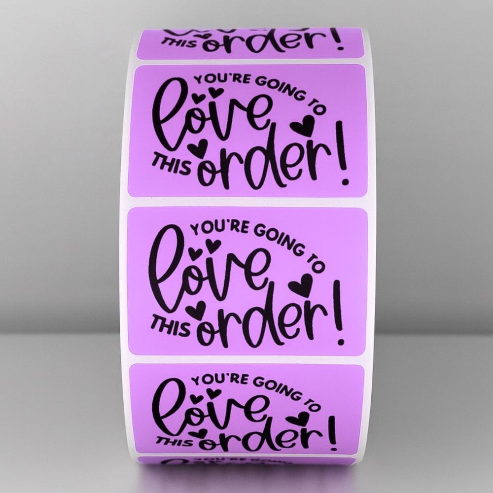 "You're Going To Love This Order!" Stickers | Small Business Packaging THANK YOU - Picture 3 of 11